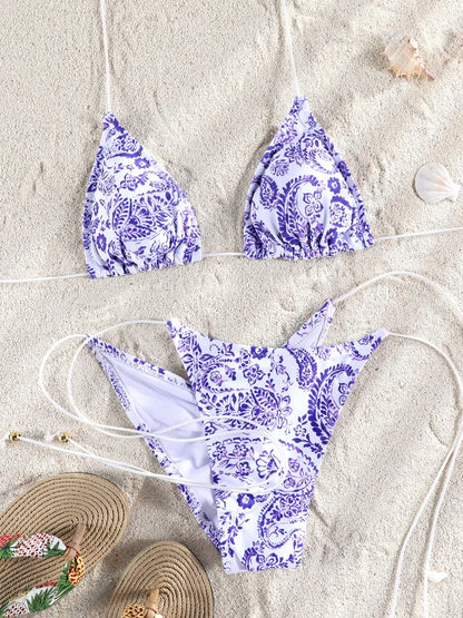 Bandage High Cut Bikini Set – Sexy Beachwear