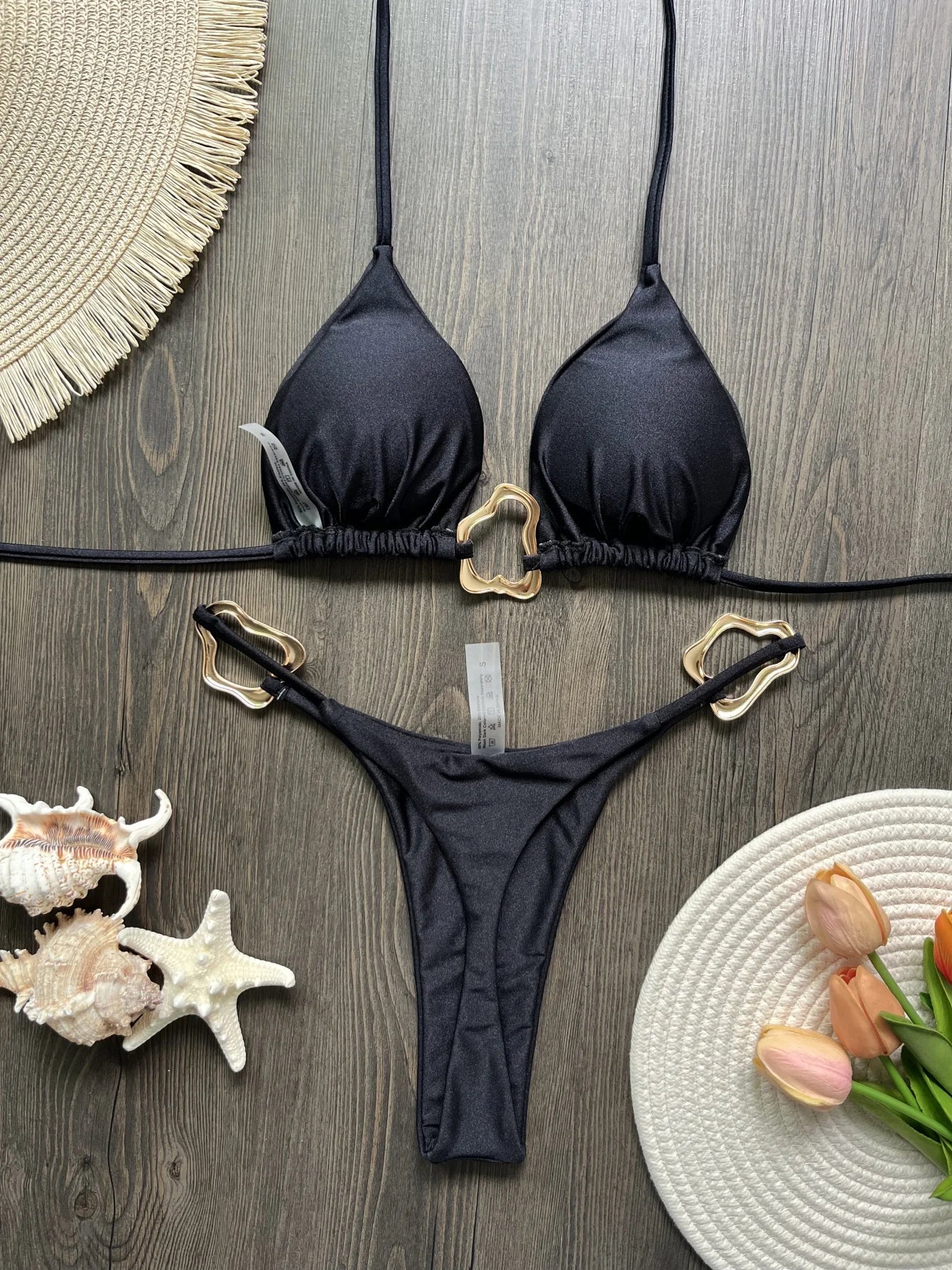 Halter Micro Bikini Set – Sexy Brazilian Beachwear