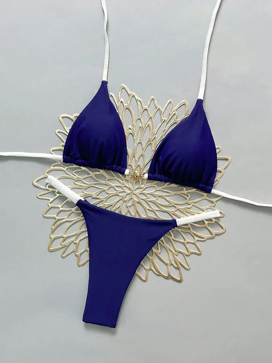 Micro Brazilian Bikini Push Up 2026 – Sexy Thong Swimsuit