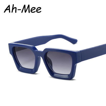 Retro Small Square Sunglasses – Vintage Designer UV400 Shades