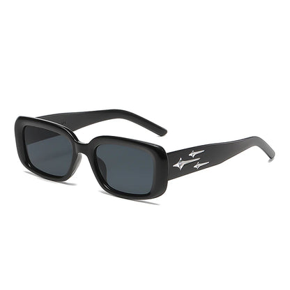 Retro Y2K Small Square Sunglasses – Fashion Cat Eye Mirror Shades