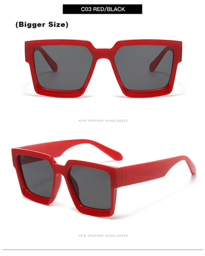 Retro Small Square Sunglasses – Vintage Designer UV400 Shades