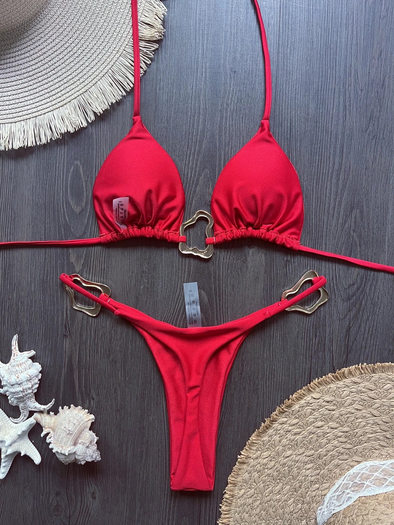 Halter Micro Bikini Set – Sexy Brazilian Beachwear