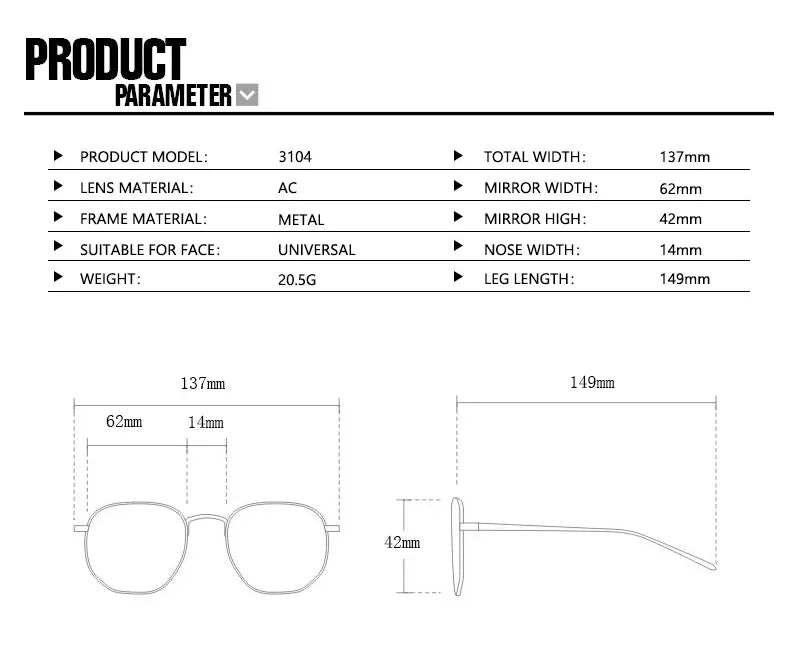 New Fashion Alloy Sunglasses for Women Elegant Outdoor Driving Sun Glasses Stylish Ladies Shades