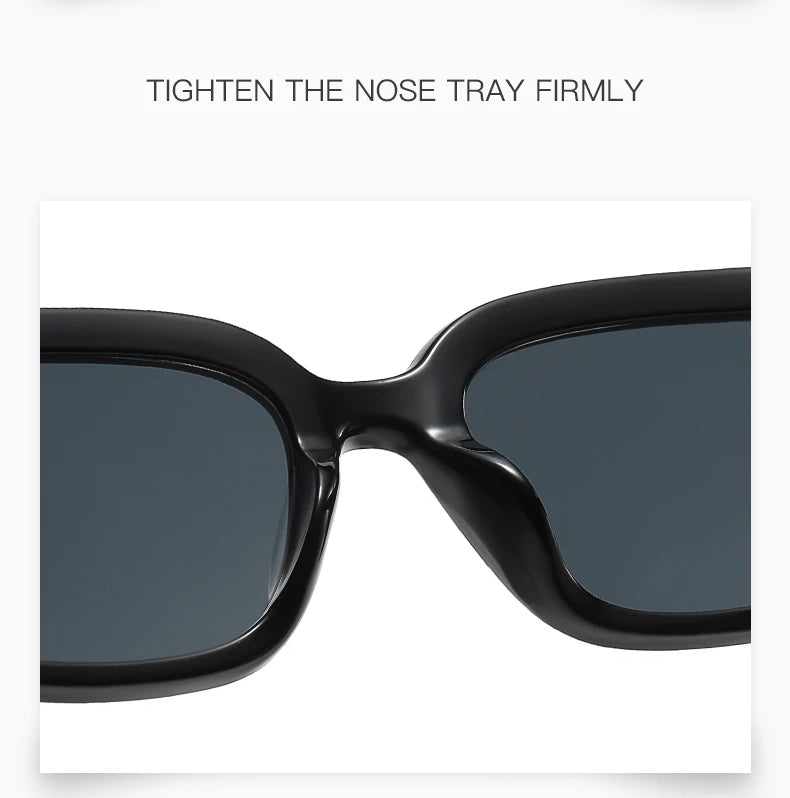 Retro Y2K Small Square Sunglasses – Fashion Cat Eye Mirror Shades