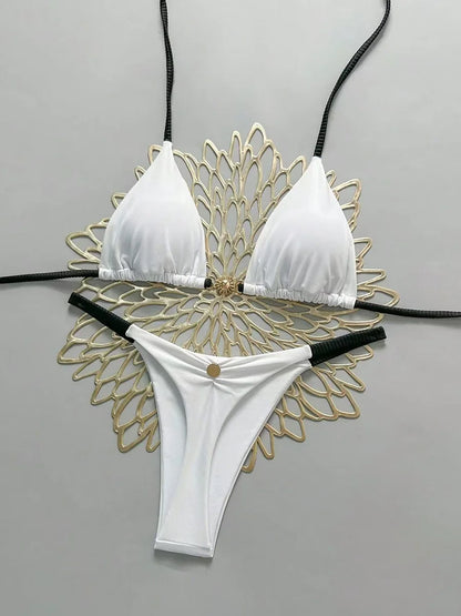 Micro Brazilian Bikini Push Up 2026 – Sexy Thong Swimsuit