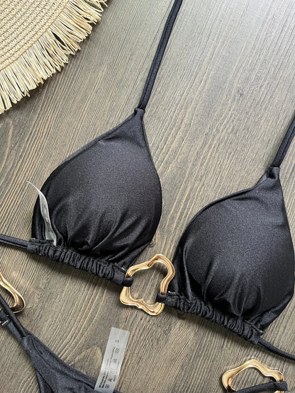 Halter Micro Bikini Set – Sexy Brazilian Beachwear