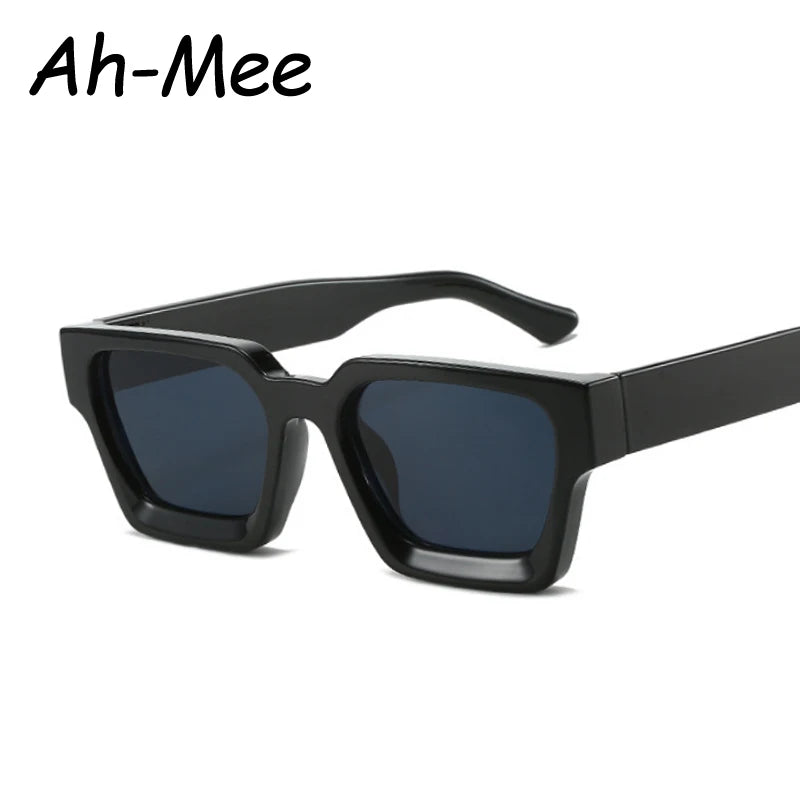 Retro Small Square Sunglasses – Vintage Designer UV400 Shades