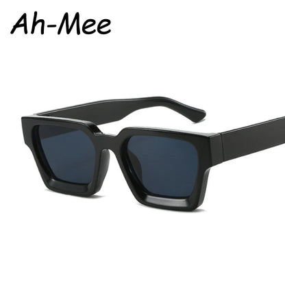 Retro Small Square Sunglasses – Vintage Designer UV400 Shades