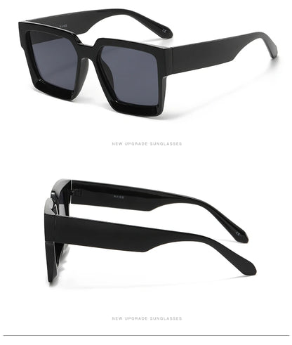 Retro Small Square Sunglasses – Vintage Designer UV400 Shades