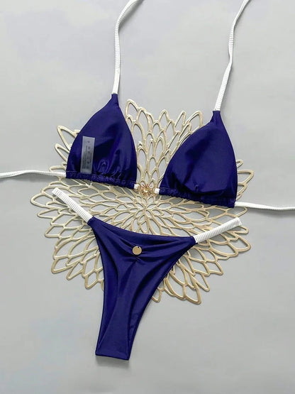 Micro Brazilian Bikini Push Up 2026 – Sexy Thong Swimsuit