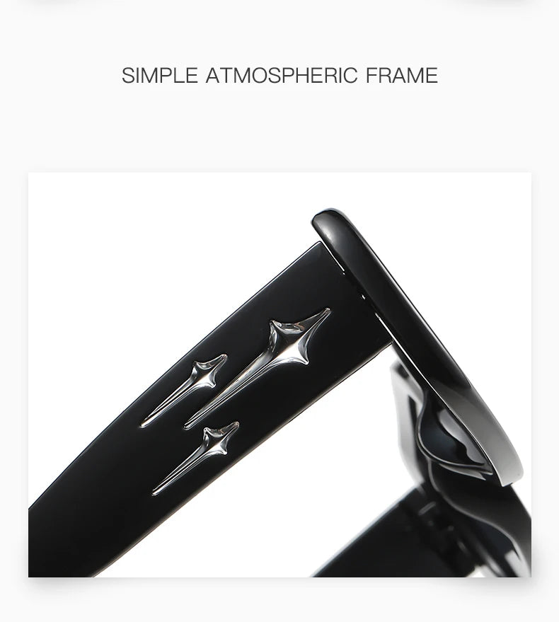 Retro Y2K Small Square Sunglasses – Fashion Cat Eye Mirror Shades