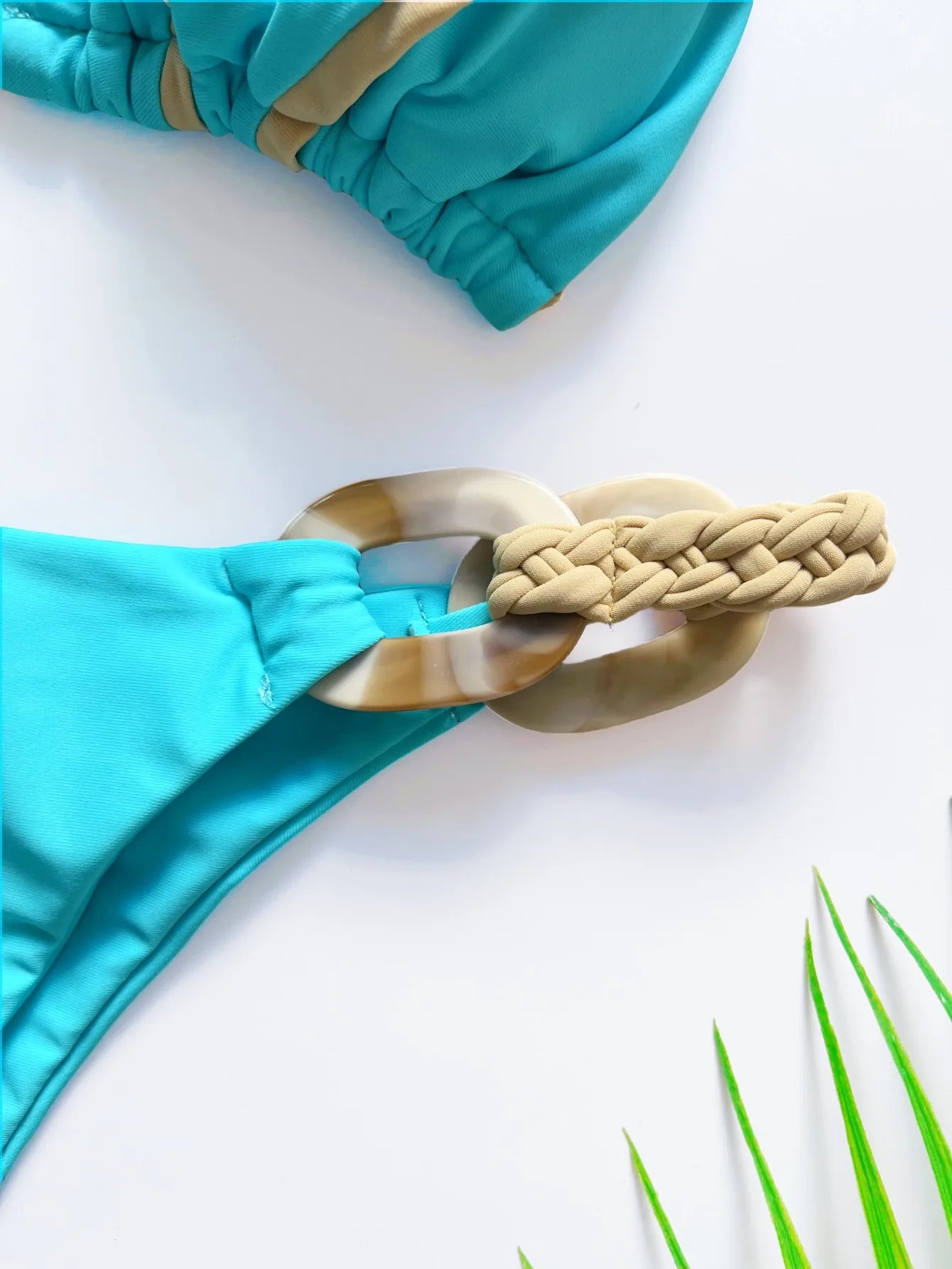 Women’s Sexy Brazilian Ring Bikini – Halter Micro Beach Swimsuit