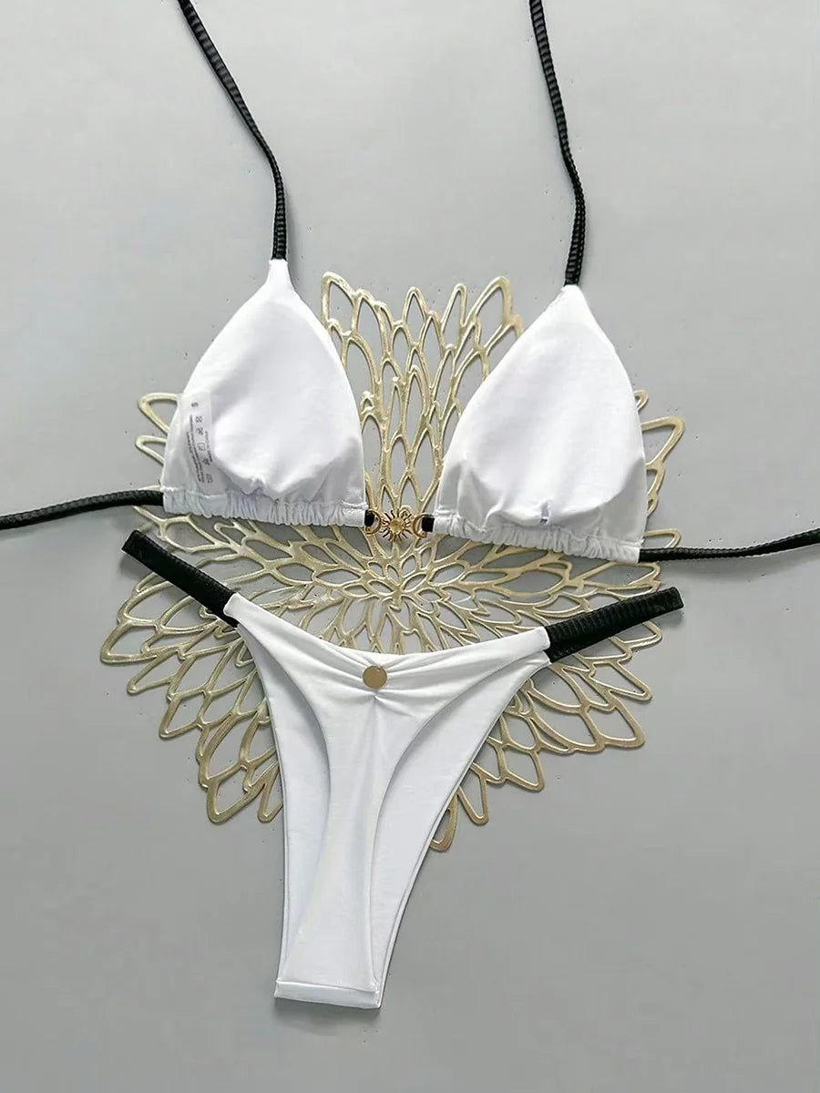 Micro Brazilian Bikini Push Up 2026 – Sexy Thong Swimsuit