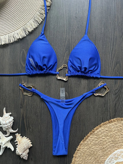 Halter Micro Bikini Set – Sexy Brazilian Beachwear