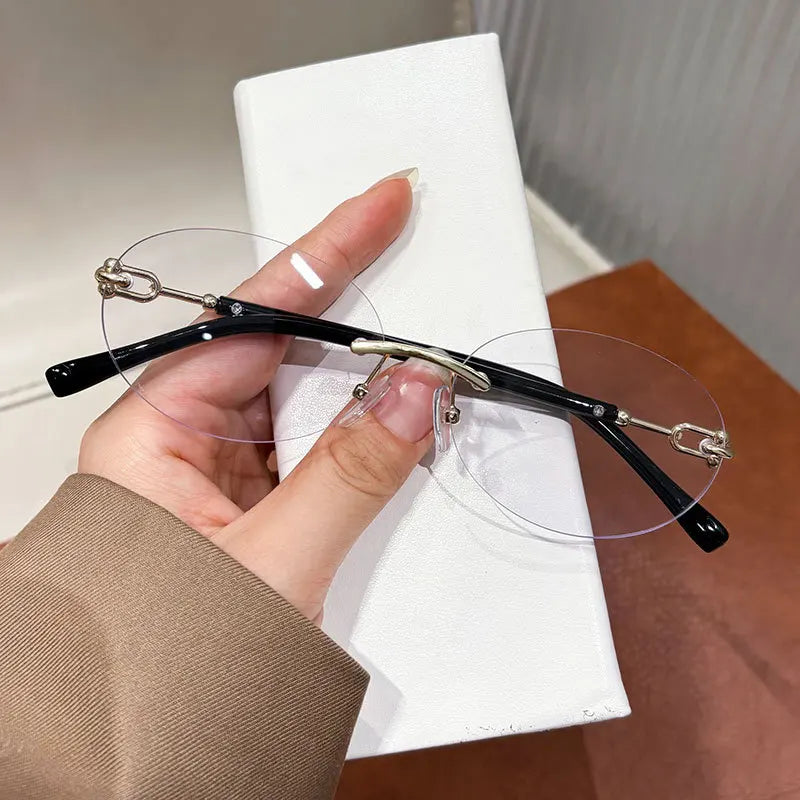 New Fashion Alloy Sunglasses for Women Elegant Outdoor Driving Sun Glasses Stylish Ladies Shades