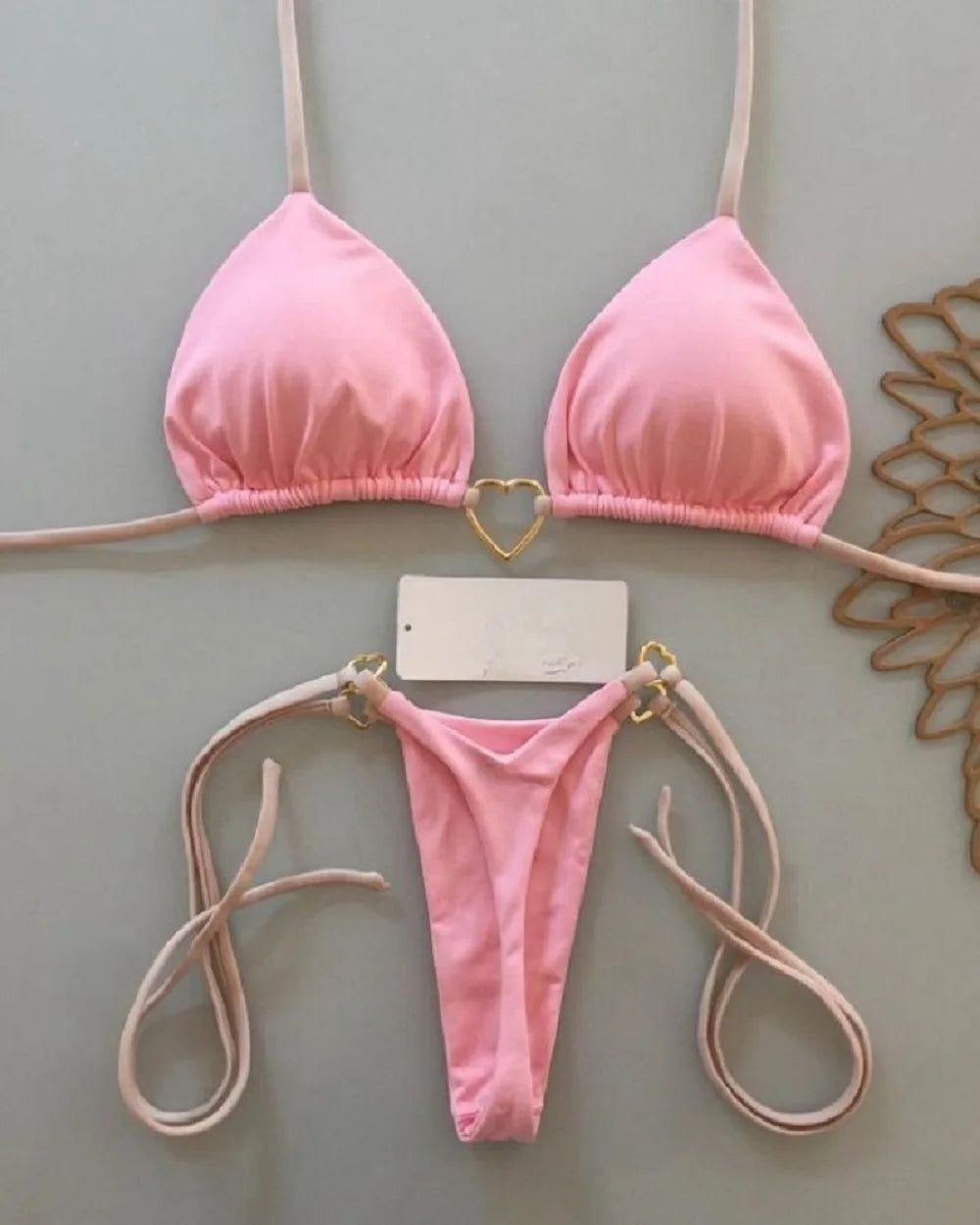 Sexy Print Brazilian Bikini Set – Women’s Thong Beach Swimwear