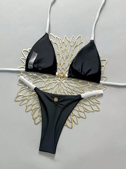 Micro Brazilian Bikini Push Up 2026 – Sexy Thong Swimsuit