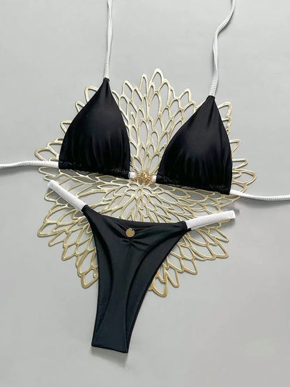 Micro Brazilian Bikini Push Up 2026 – Sexy Thong Swimsuit