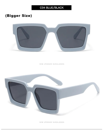 Retro Small Square Sunglasses – Vintage Designer UV400 Shades